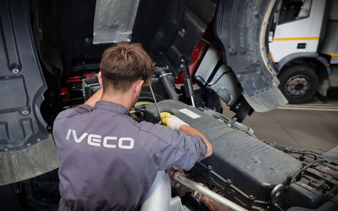 Riparazioni autoveicoli pesanti